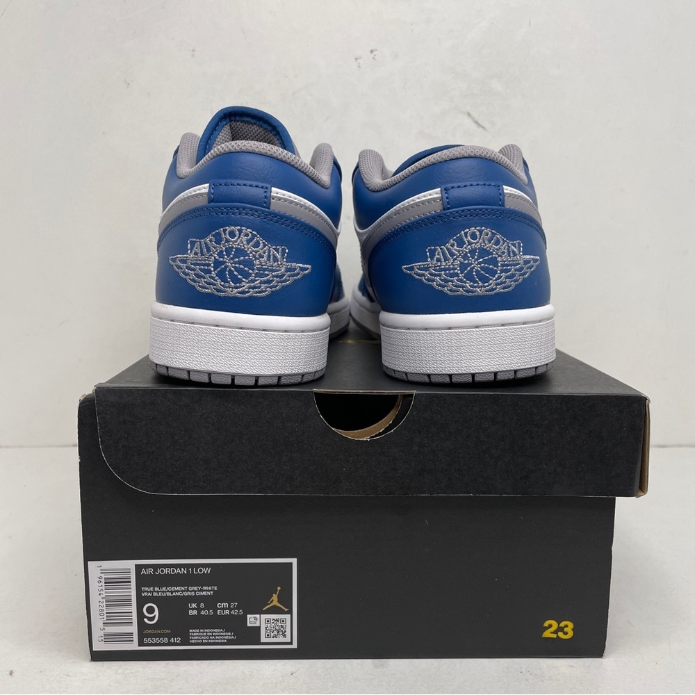 Nike Air Jordan 1 Retro Low “True Blue” 2023 - Picture 4 of 4